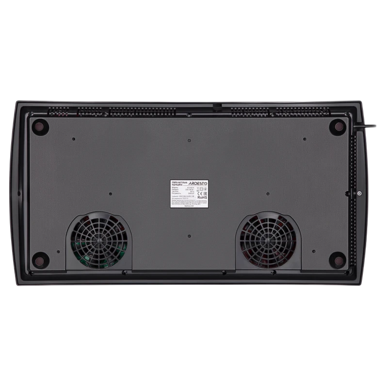 Индукционная настольная плита ardesto ics-b216, чёрный 2