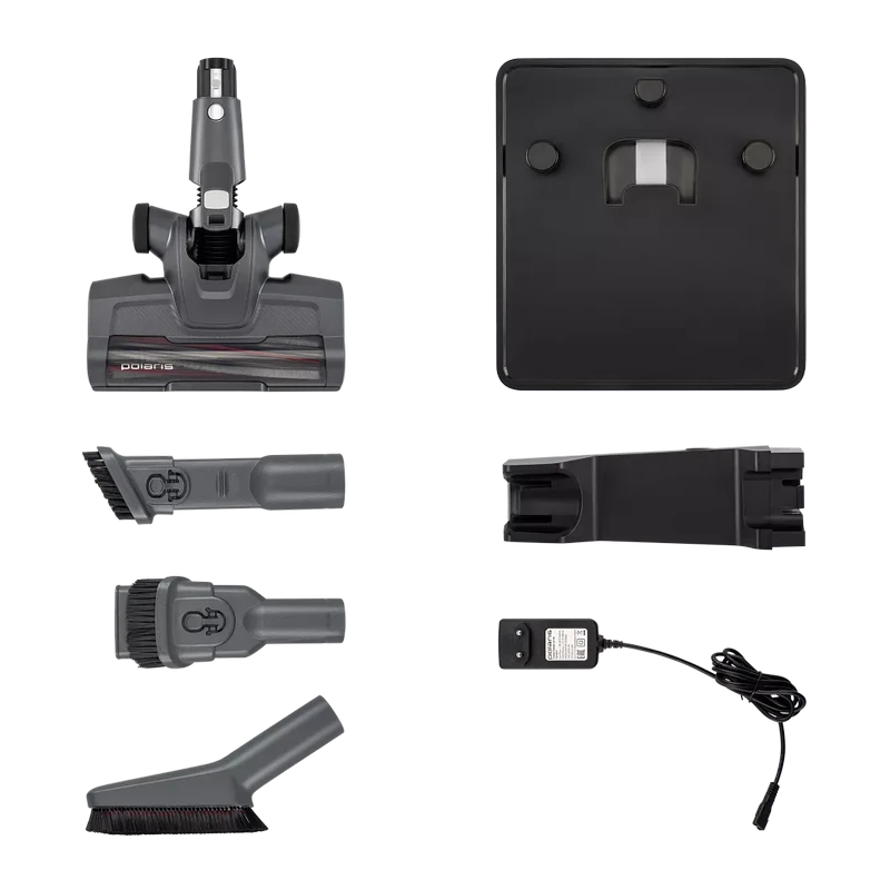 Вертикальный пылесос polaris pvcs4070, графитовый 17