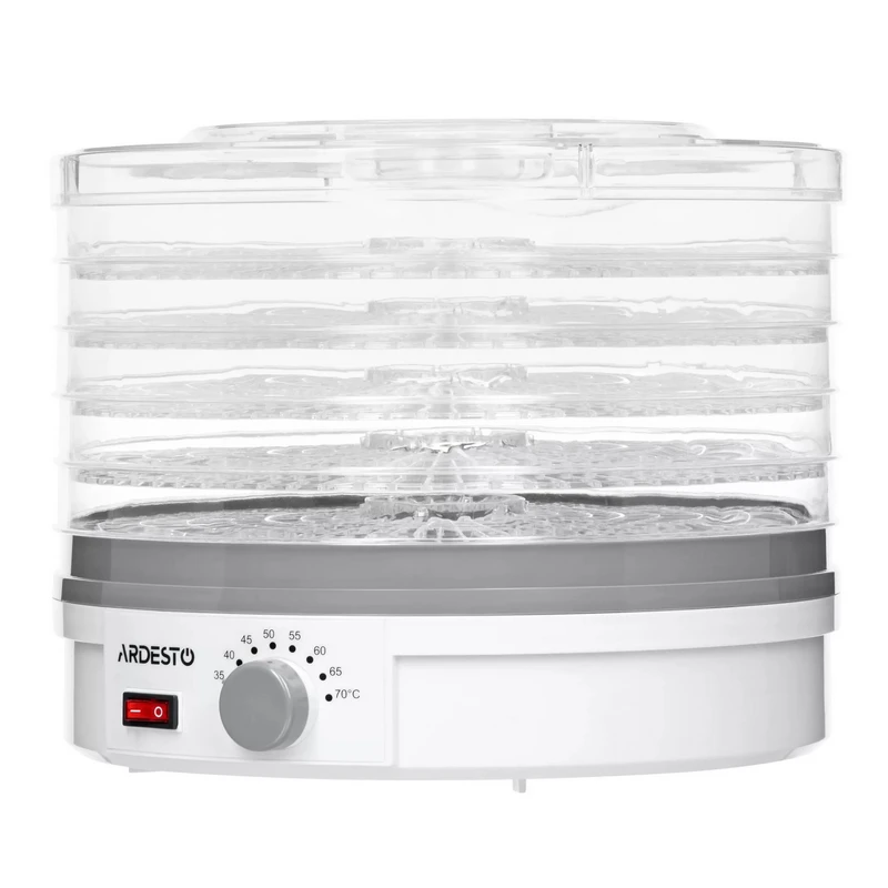 Сушилка для фруктов ardesto fdb-5320, белый 6