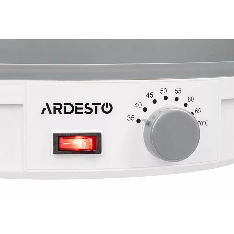 Сушилка для фруктов ardesto fdb-5320, белый 5