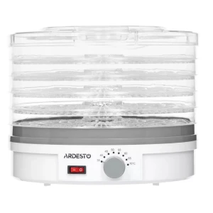 Сушилка для фруктов ardesto fdb-5320, белый