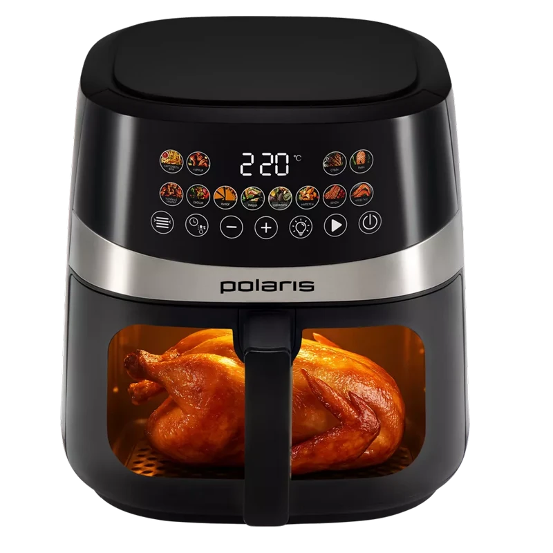 Friteuză cu aer cald polaris paf 8005w, negru 5