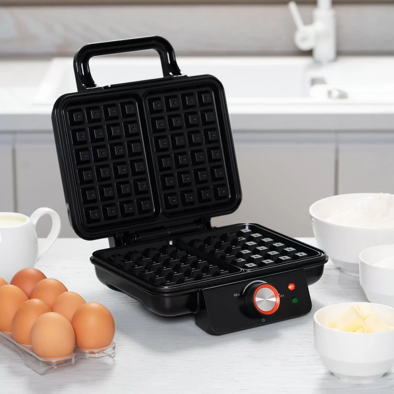 Aparat pentru vafe ardesto sm-l100lwaffl, negru 9