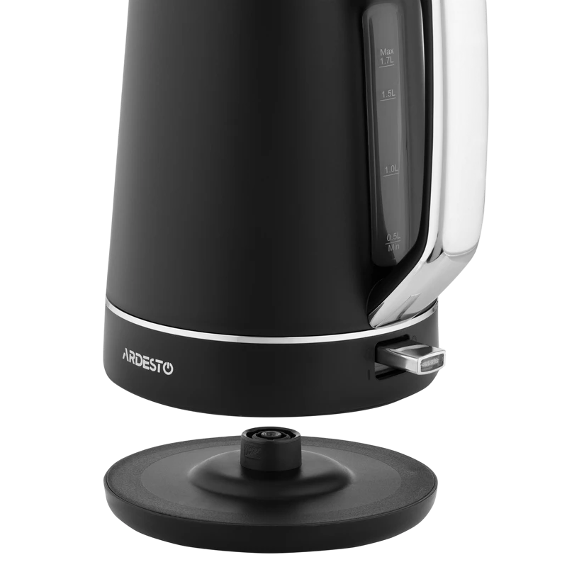 Fierbător electric ardesto ekl-450b, negru 8