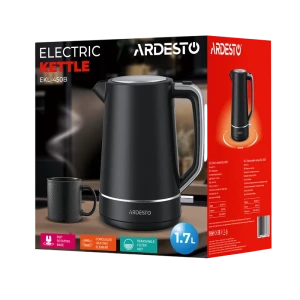 Fierbător electric ardesto ekl-450b, negru Thumbnail 5