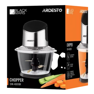 Tocător ardesto chk-4001br, negru | argintiu Thumbnail 2