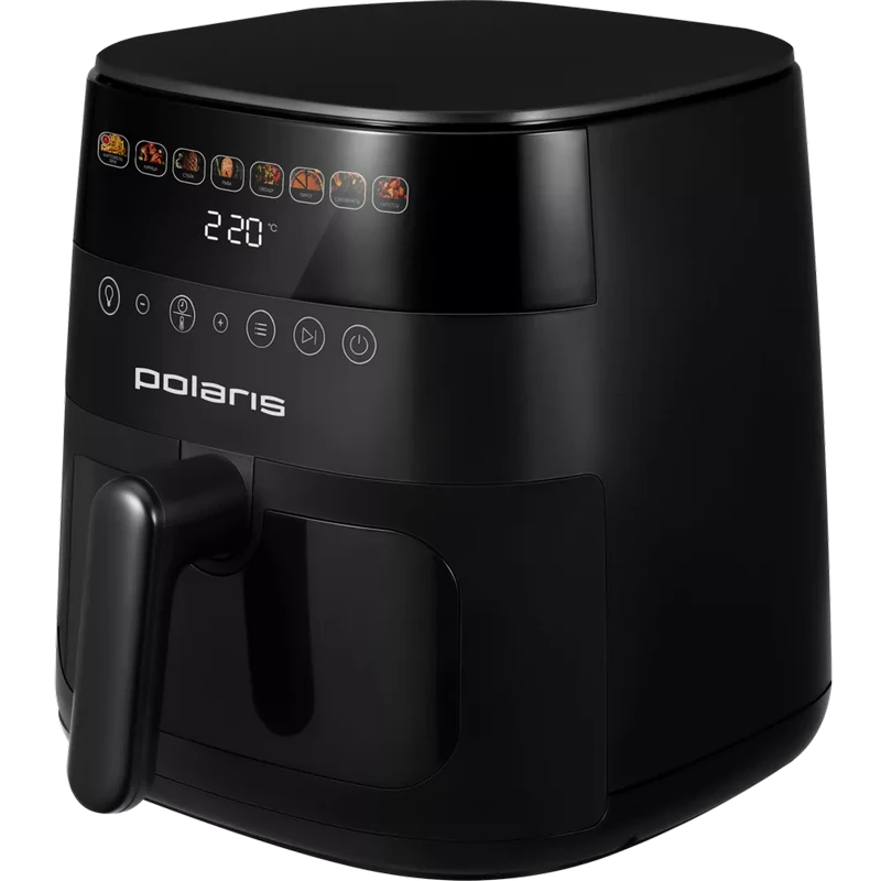 Friteuză cu aer cald polaris paf 6003w, negru 11