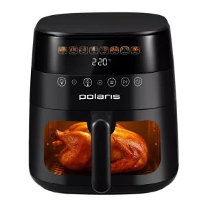 Friteuză cu aer cald polaris paf 6003w, negru
