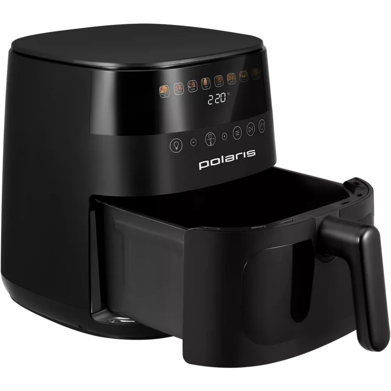 Friteuză cu aer cald polaris paf 8003w, negru 11