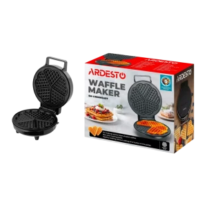Aparat pentru vafe ardesto sm-l100rheart, negru Thumbnail 2