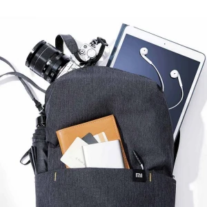 Rucsac pentru laptop xiaomi mi casual daypack, 14", poliester, albastru închis Thumbnail 2