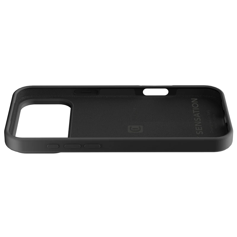 Husă cellularline sensation pentru apple iphone 17 pro, negru 5
