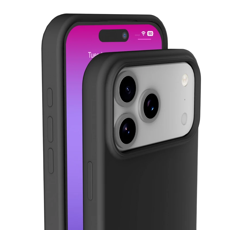 Husă cellularline sensation pentru apple iphone 17 pro, negru 5