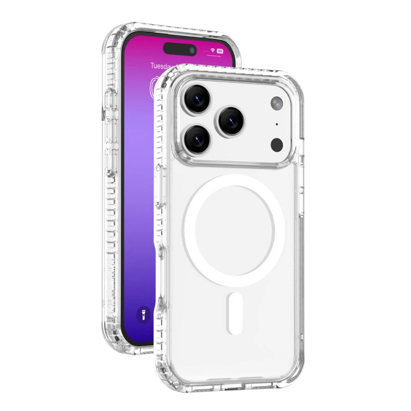 Husă cellularline tetra pentru apple iphone 17 pro max, transparent 5