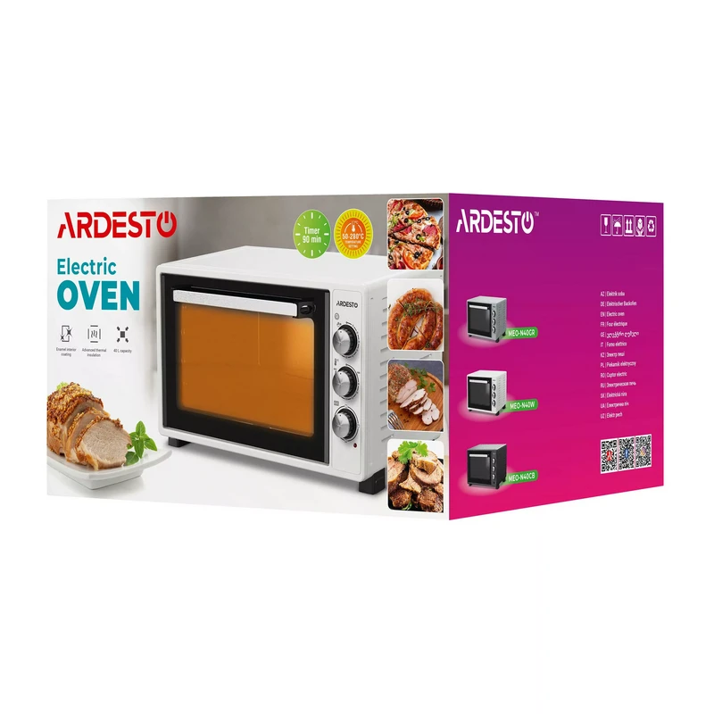 Cuptor electric ardesto meo-n40gr, gri 9