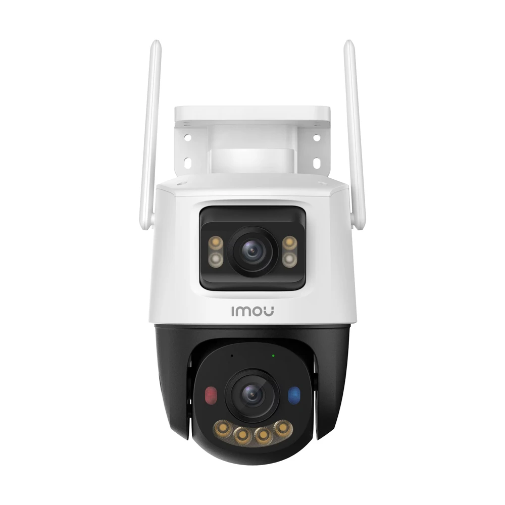 Imou outdoor pt security camera cruiser dual 2 pro aurora 2k 4+4mp, белая 2