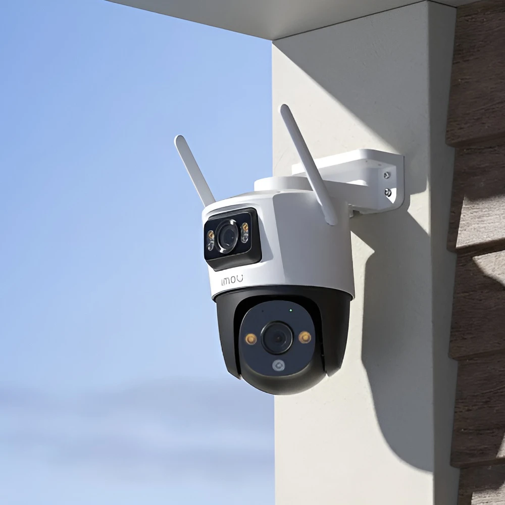 Imou outdoor pt security camera cruiser dual 3k 5+5mp, белая 3