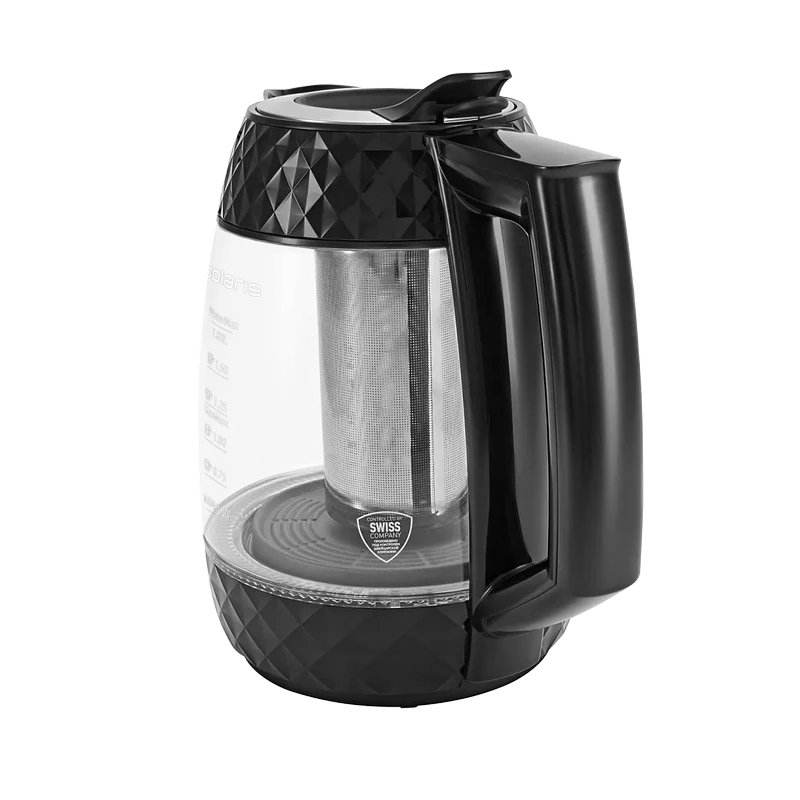 Электрочайник polaris pwk1823cgld, чёрный 6