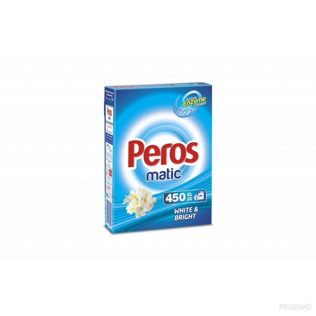 Peros detergent praf automat 450g, cutie din carton bright colors /rufe colorate /4966 2