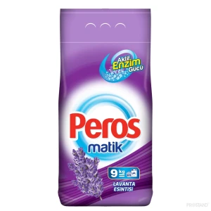 Peros detergent praf automat 9 kg, ambalaj moale lavender breeze / violet /4935