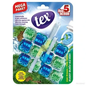 Tex  освежитель - блок подвесной для унитаза 3*50г     /12