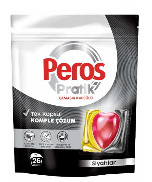 Peros capsule p/u spalarea rufelor 26 buc 421 gr black 2