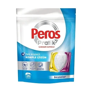 Peros капсулы для стирки белья 26 шт 421 гр. white