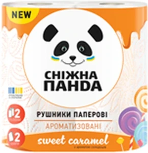 Panda prosoape de bucatarie 2str. 2 role aroma caramel  13.2m