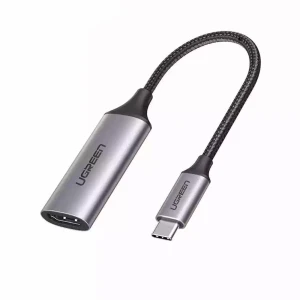 Ugreen адаптер type-c 3.0 на hdmi v2.0 4k@60hz совместимый с thunderbolt 3 cm297, космический серый