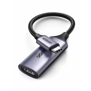Ugreen адаптер type-c 3.0 на hdmi v2.0 4k@60hz совместимый с thunderbolt 3 cm297, космический серый Thumbnail 2