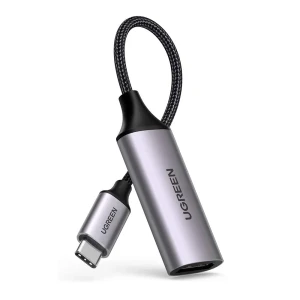Ugreen адаптер type-c 3.0 на hdmi v2.0 4k@60hz совместимый с thunderbolt 3 cm297, космический серый Thumbnail 3