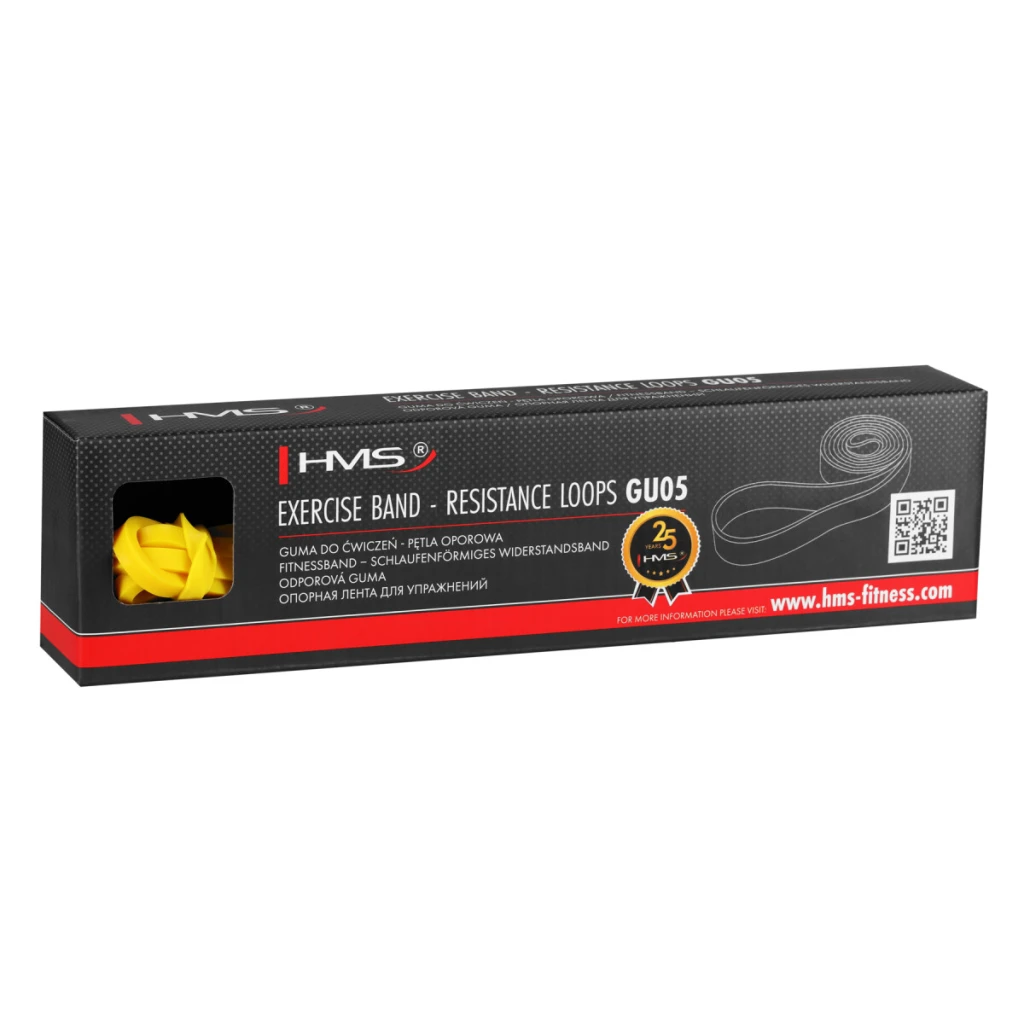 Эспандер 4.5*6.4*2080 mm gu05 yellow hms (1-10 kg) 4