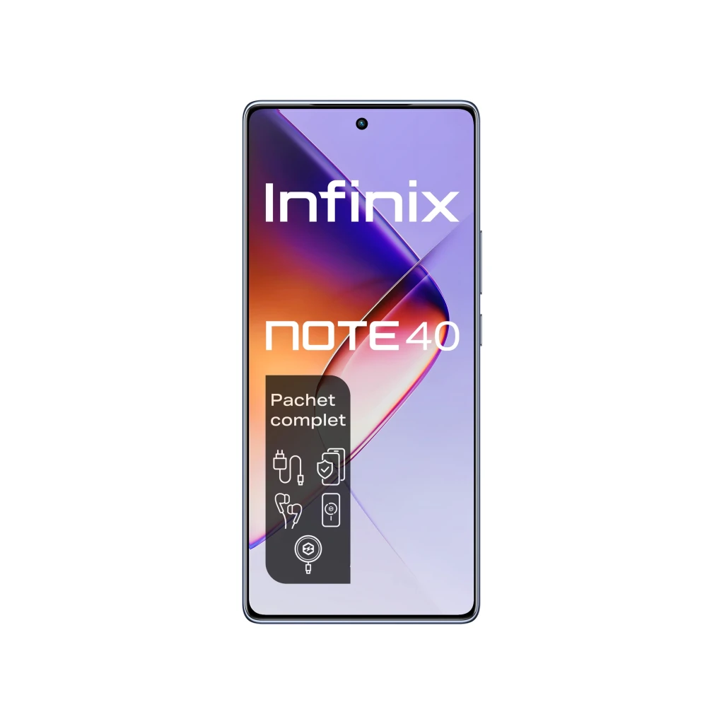 Telefon infinix note 40 obsidian black 4g/8gb/256gb/32mp/108mp 2