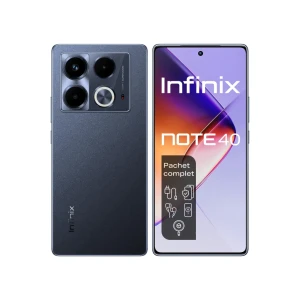 Telefon infinix note 40 obsidian black 4g/8gb/256gb/32mp/108mp