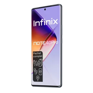 Telefon infinix note 40 pro obsidian black 4g/12gb/256gb/32mp/108mp Thumbnail 4