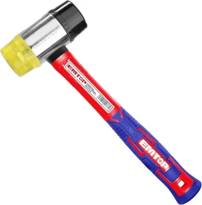 Ciocan din cauciu si plastic 40mm emtop