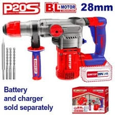 Ciocan rotopercutor brushless 20v fara acum. sds plus emtop 2