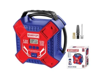 Compresor auto 12v 35l/min emtop