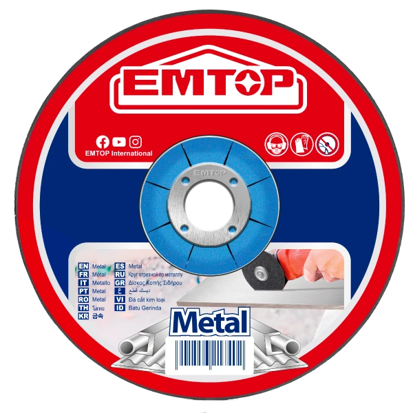 Disc  pentru metal/inox 125*1.2*22.2mm emtop 2