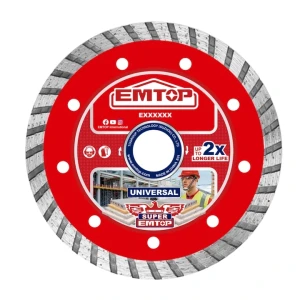 Disc turbo diamant 125 mm emtop