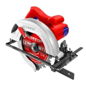 Циркулярная пила emtop 1400w 220v 185mm