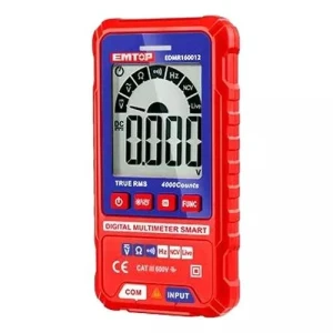 Multimetru digital cu baterii 600v cat.3 emtop promo