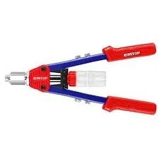 Nituitor cu pirghie p/u nituri met. 3.2-6mm alum. 3.2-6.4mm emtop