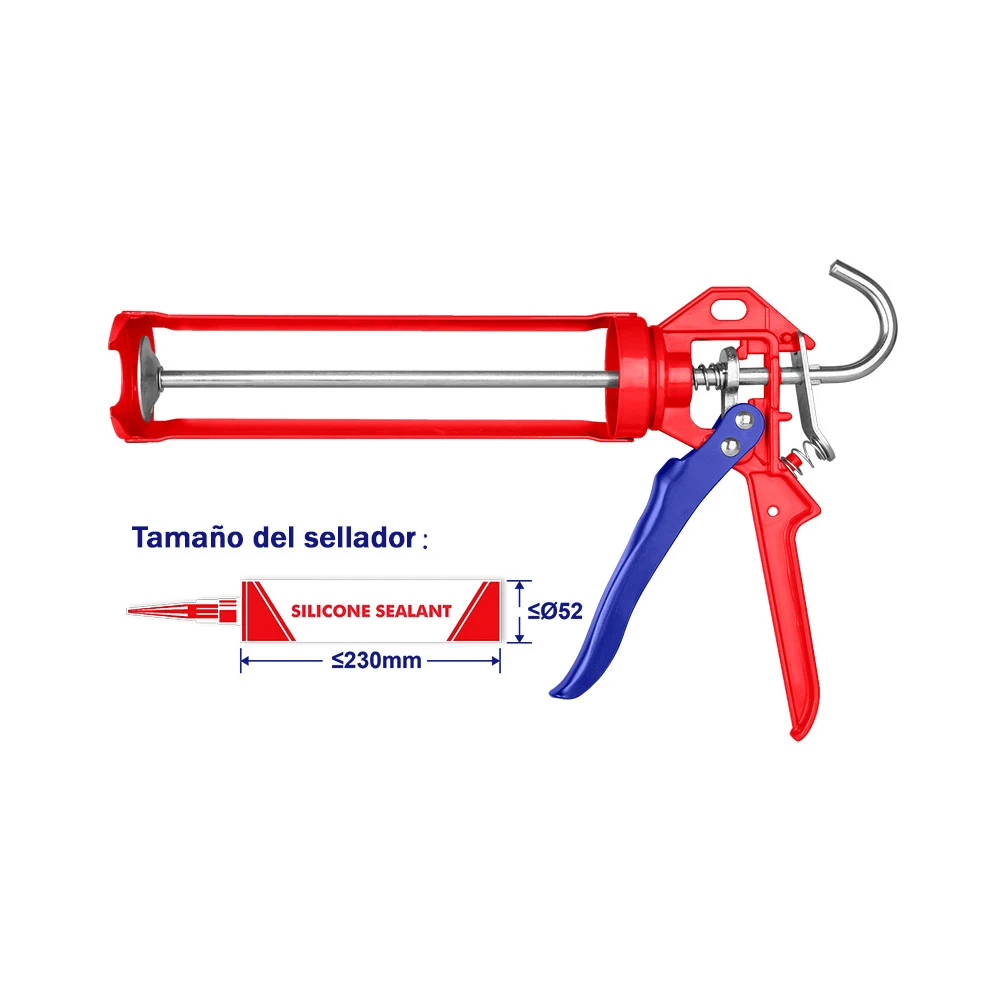 Pistol adeziv/silicon  230 mm emtop 2