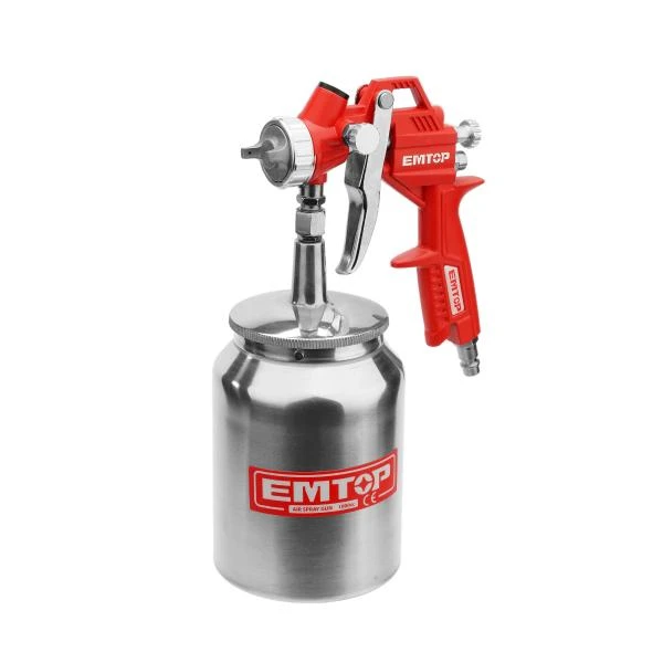 Pistol de vopsit cu rezervor 1l emtop 2