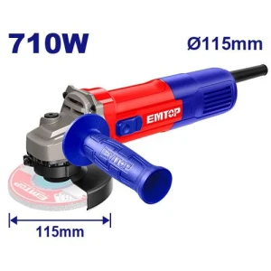 Polizor unghiular 710w 220v 115mm emtop