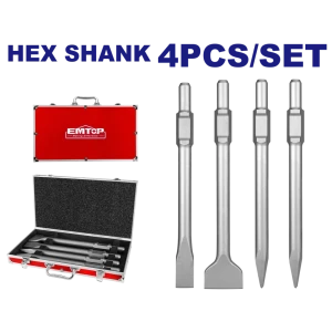 Set dalti hexagonale 4 buc emtop