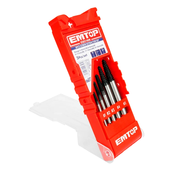 Set extractor de suruburi 5 buc emtop 3