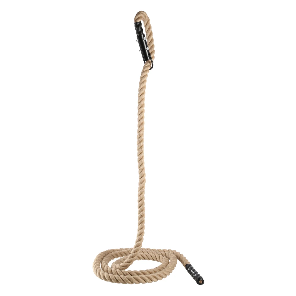 Канат для лазания с фиксатором 5 m d=38 mm rp05 hms jute 4