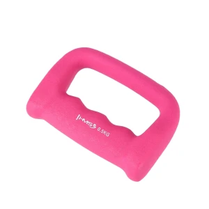 Анатомическая гантели 0.5 kg pink neoprene ck05 hms